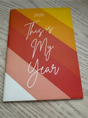 Personal Diary / Note Pad / Journal / Planner "This Is My Year" 2020 (52 pages)